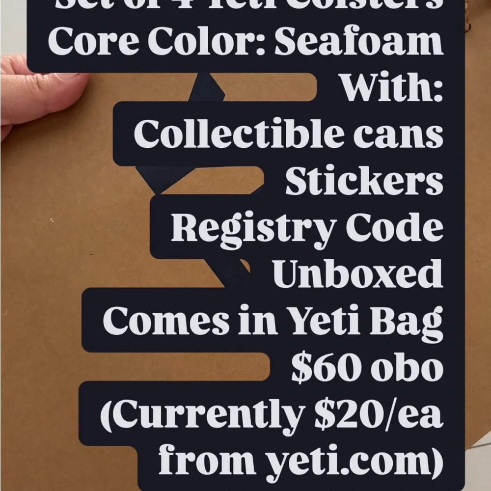 YETI Stainless Steel and Mint Tumblers - Picture 8 of 8